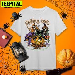 One More Halloween Night Halloween Grateful Dead Retro Art Unisex T-Shirt