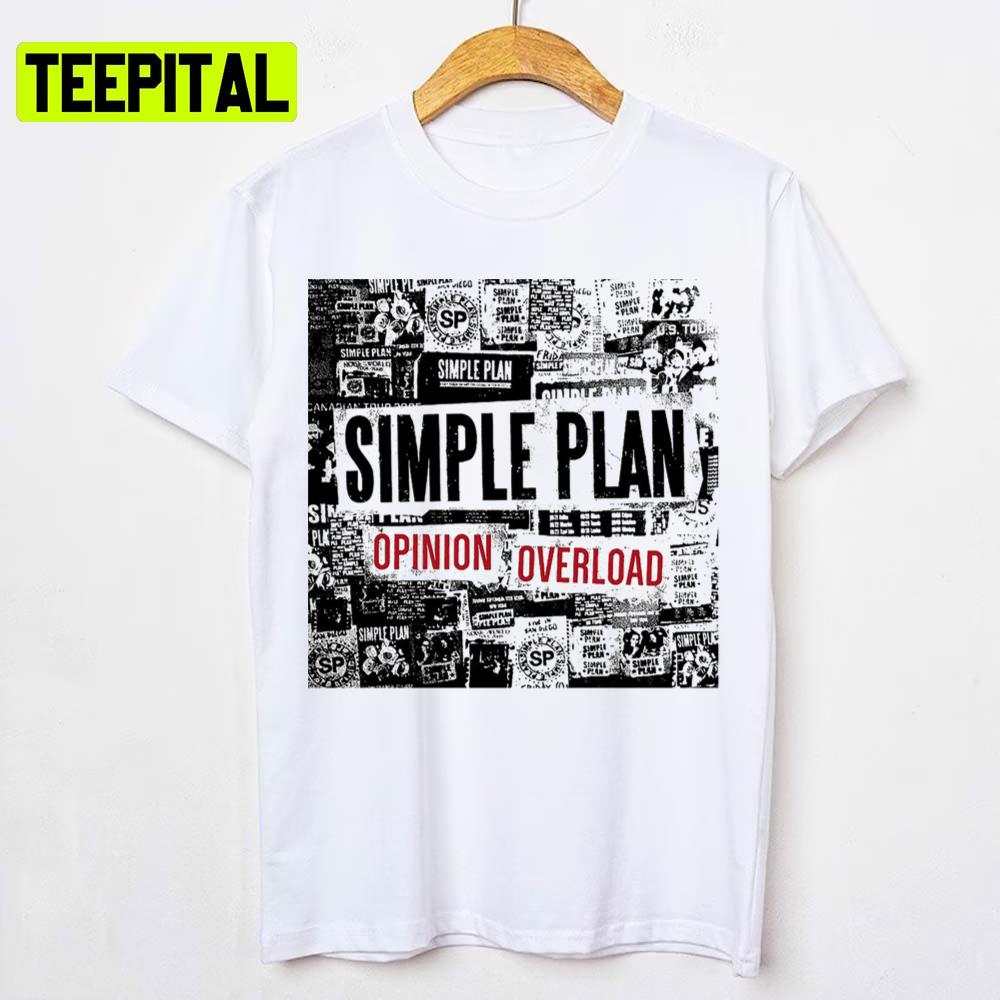 Opinion Overload Simple Plan Unisex T-Shirt