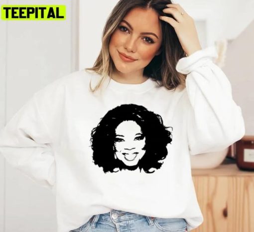 Oprah Winfrey American Host Black And White Designs Unisex Sweatshirt