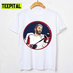 Ovi The Great Eight Ice Hockey Design Unisex T-Shirt