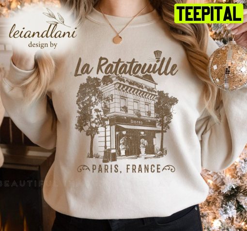 Paris France Restaurant Remy Chef Ratatouille Pixar Sweatshirt