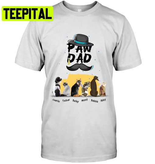 Paw Dad Trending Unisex T-Shirt