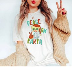 Peace Santa Christmas Shirt