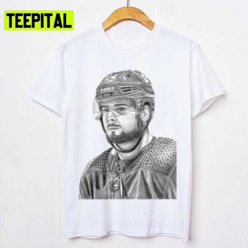 Pencil Sketch Ice Hockey Auston Matthews Unisex T-Shirt