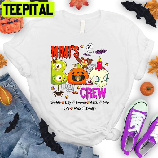 Personalized Mimi Boo Crew Cute Halloween Trending Unisex Shirt