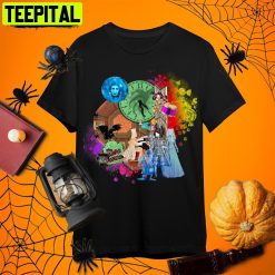 Phantom Manor Disneyland Halloween Retro Art Unisex T-Shirt