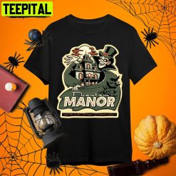 Phantom Manor Green Disneyland Halloween Retro Art Unisex T-Shirt