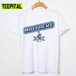 Pixel Art Ice Hockey Matthews ’94 Cool Player Unisex T-Shirt