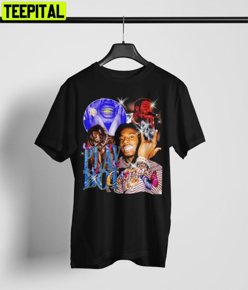 Playboi Carti Rapper And Singer Vintage Inspired 90s Rap Unisex T-Shirt