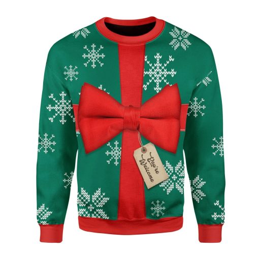 Present Ugly Christmas 3D Sweater