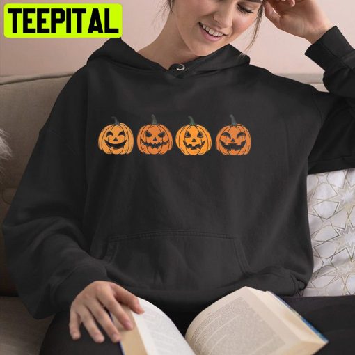 Pumpkin Halloween Jack-O-Lantern Trending Unisex Hoodie