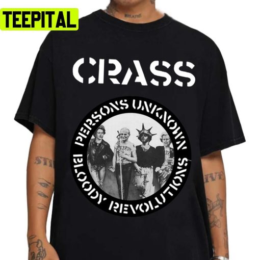 Punk Is Dead Person Unknown Crass Band Unisex Sweatshirt