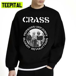 Punk Is Dead Person Unknown Crass Band Unisex Sweatshirt