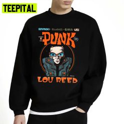 Punk Zine Magazine Lou Reed Ramones Premium Unisex Sweatshirt