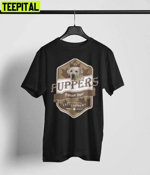 Puppers Beer Letterkenny’s Vintage Inspired 90s Unisex T-Shirt
