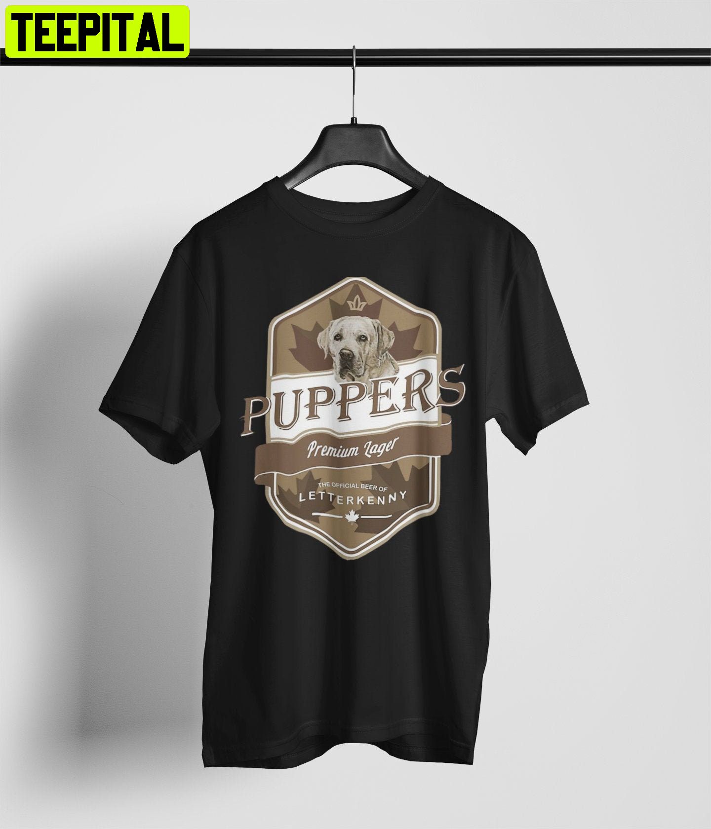 Puppers Beer Letterkenny's Vintage Inspired 90s Unisex T-Shirt