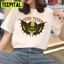 Pure Texan Skull Logo Art Unisex T-Shirt