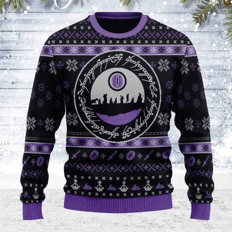 Purple LOR Ugly Christmas Sweater
