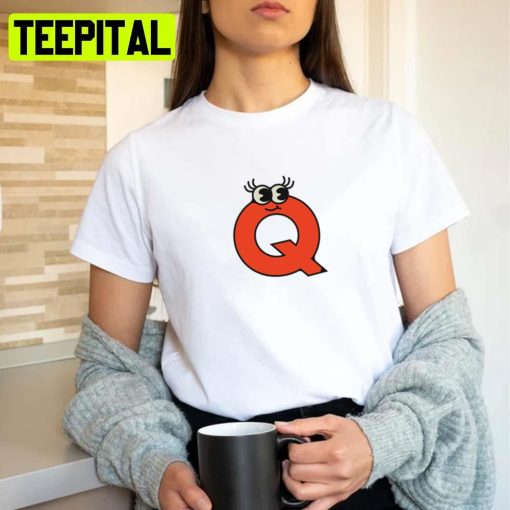 Quantitude Funny Q Text Logo Unisex T-Shirt