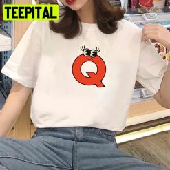 Quantitude Funny Q Text Logo Unisex T-Shirt