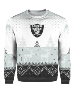 Raiders Christmas 2022 Believe Xmas Ugly 3D Sweater