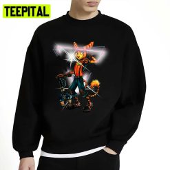 Ratchet Art Character Design Kids Star Unisex Sweatshirt