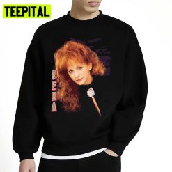 Reba 90s Vintage With Signature Reba Mcentire Unisex Sweatshirt