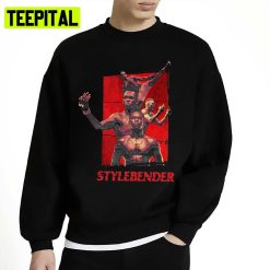 Red Design Israel Adesanya Stylebender Unisex Sweatshirt