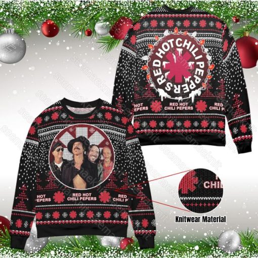 Red Hot Chili Peppers Unisex Ugly Xmas 3D Sweater