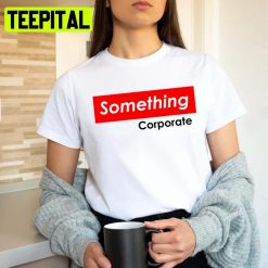 Red Logo Art Something Corporate Band Unisex T-Shirt