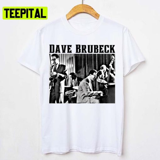 Retro 70s Design Jazz Music Dave Brubeck Unisex T-Shirt