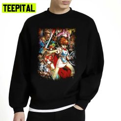 Retro Design Phantasy Star Online Shining Force Unisex Sweatshirt