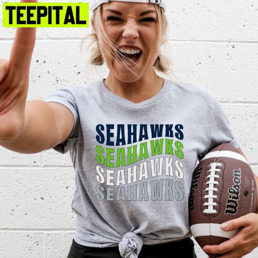 Retro Football Tee Seahawks Football Unisex T-Shirt