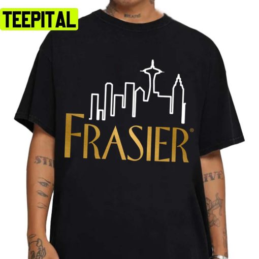 Retro Golden Logo Frasier Sitcom Unisex Sweatshirt