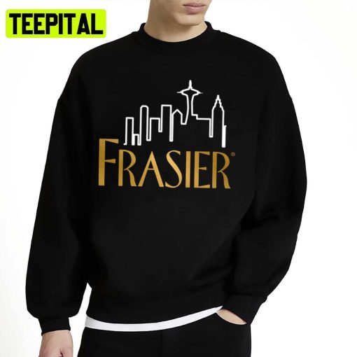 Retro Golden Logo Frasier Sitcom Unisex Sweatshirt