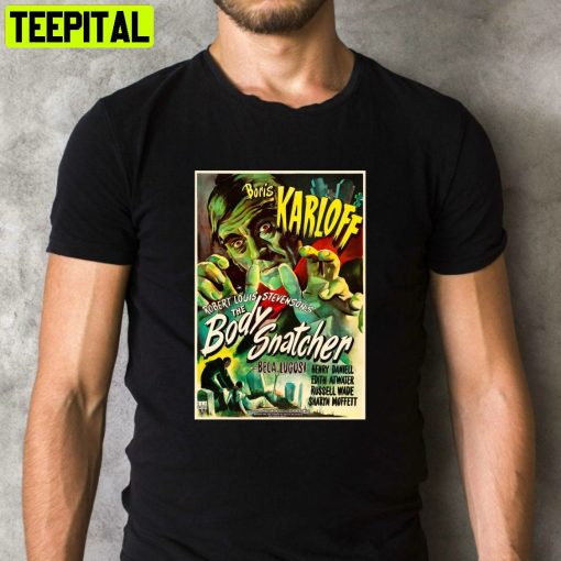 Retro Horror The Body Snatcher Scary Movie Retro Design T-Shirt