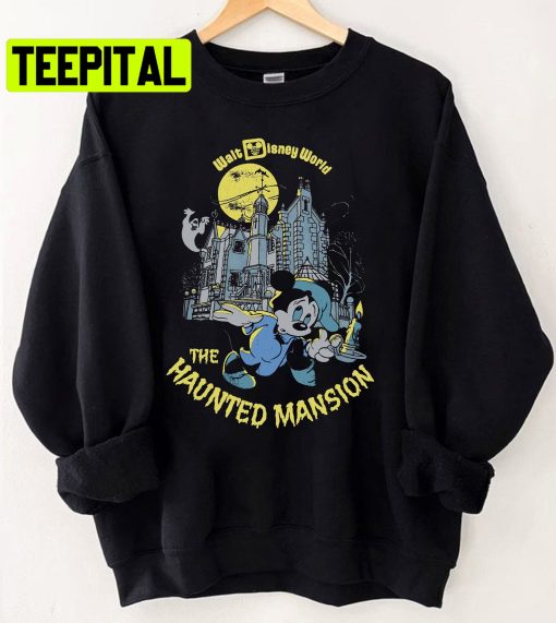 Retro Scary Mickey The Haunted Mansion Trending Unisex Sweatshirt