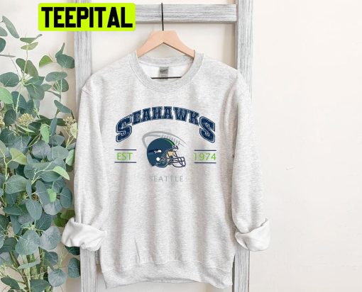 Retro Seattle Football Unisex Sweatshirt