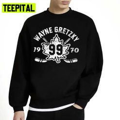 Retro Sports 1970 Design Wayne Gretzky Unisex Sweatshirt