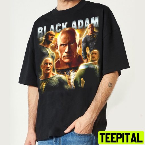 Retro Style 90s Black Adam 2022 Movie Unisex T-Shirt