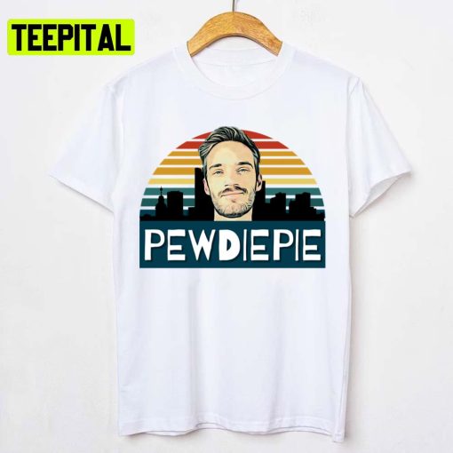 Retro The Youtube Legend Pewdiepie Unisex T-Shirt