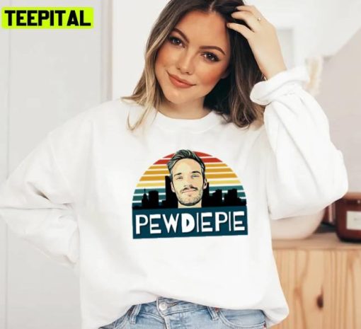 Retro The Youtube Legend Pewdiepie Unisex T-Shirt