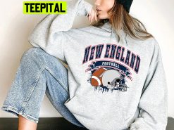 Retro Vintage New England Football Unisex Sweatshirt