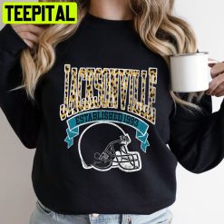 Retro Vintage Style Jacksonville Football Unisex Sweatshirt