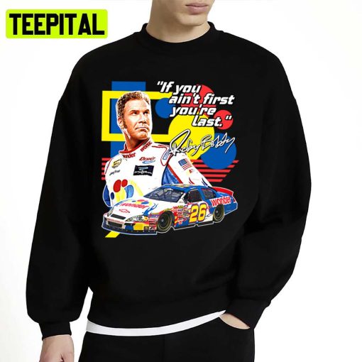 Ricky Bob Gift Blue Car Racing Legend Unisex Sweatshirt