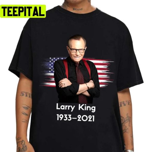 R.I.P. Larry 1933 2021 Aesthetic Design Unisex Sweatshirt