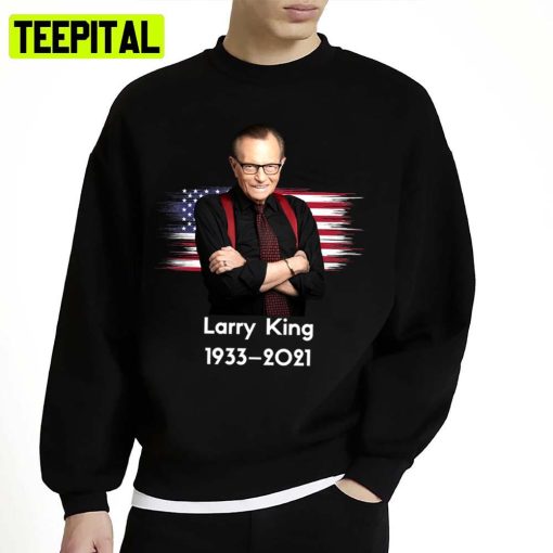 R.I.P. Larry 1933 2021 Aesthetic Design Unisex Sweatshirt