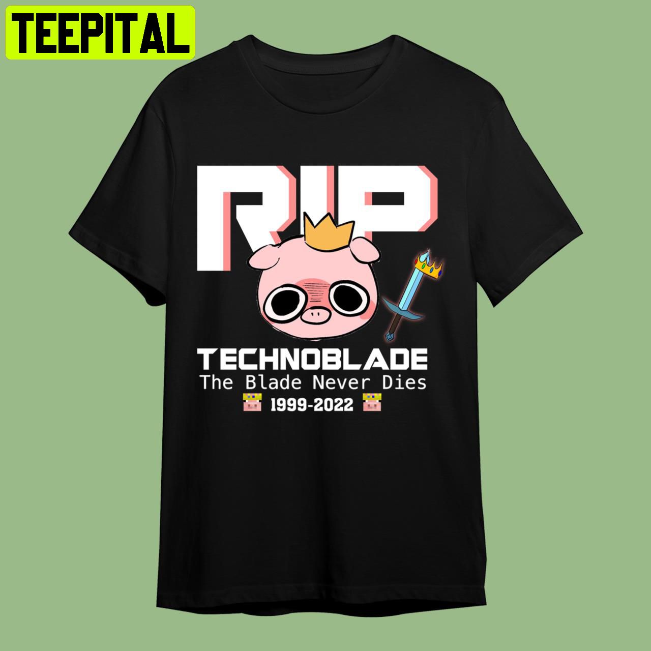Techno Blade Merch Technoblade Death - T-shirt