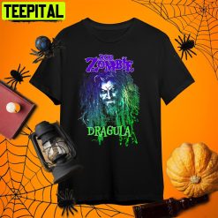 Rob Zombie Green Dragula Rob Zombie Halloween Retro Art Unisex T-Shirt