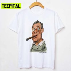 Rodney Dangerfield Smoking Fanart Unisex T-Shirt